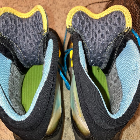 LA SPORTIVA Hiking Boots TRANGO CUBE GTX Mountaineering BLUE - Sz 7 Italy - Picture 16 of 16